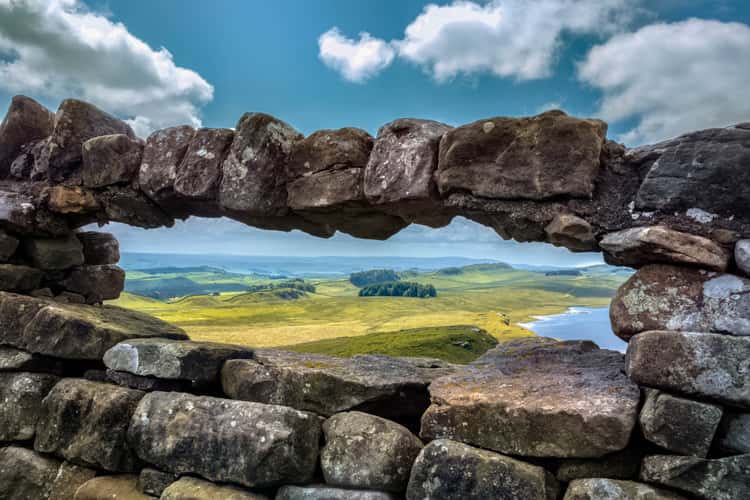 Hadrian’s Wall - Sewingshields Crags
