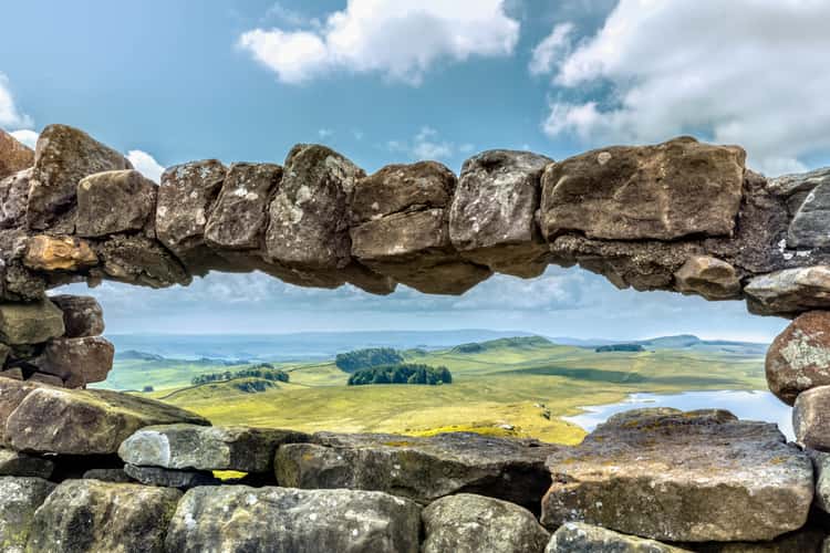 Hadrian’s Wall - Sewingshields Crags