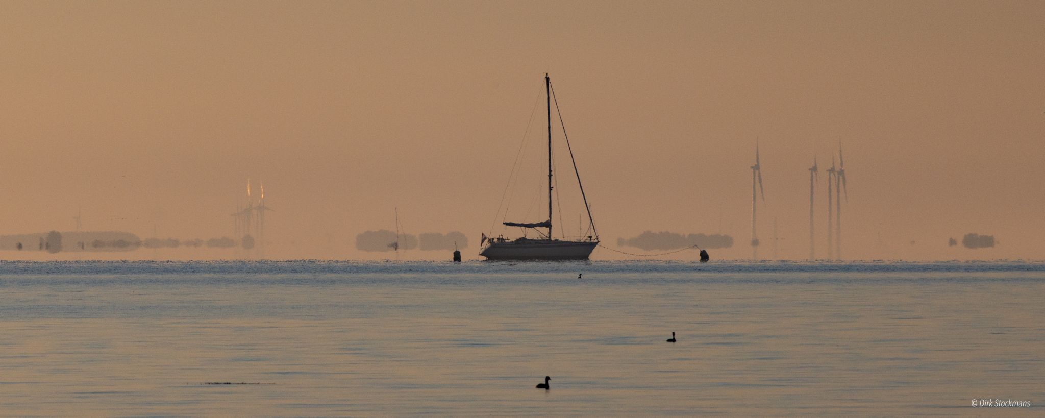 Haringvliet from Marina Stellendam, Netherlands