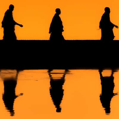 U Bein Bridge, Myanmar