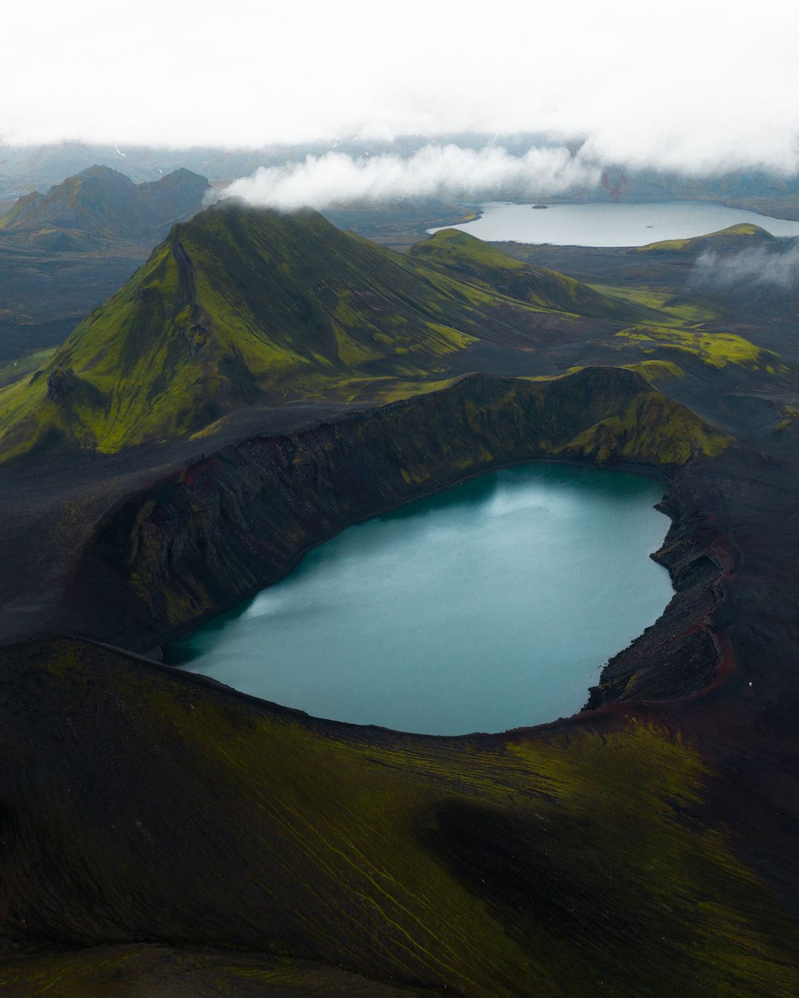 Hnausapollur (Bláhylur), Iceland