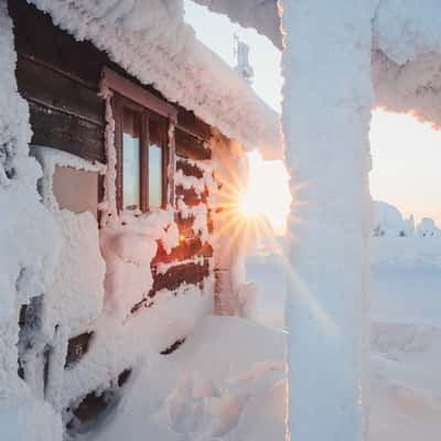 Huippukota, Salla in the middle of nowhere, Finland