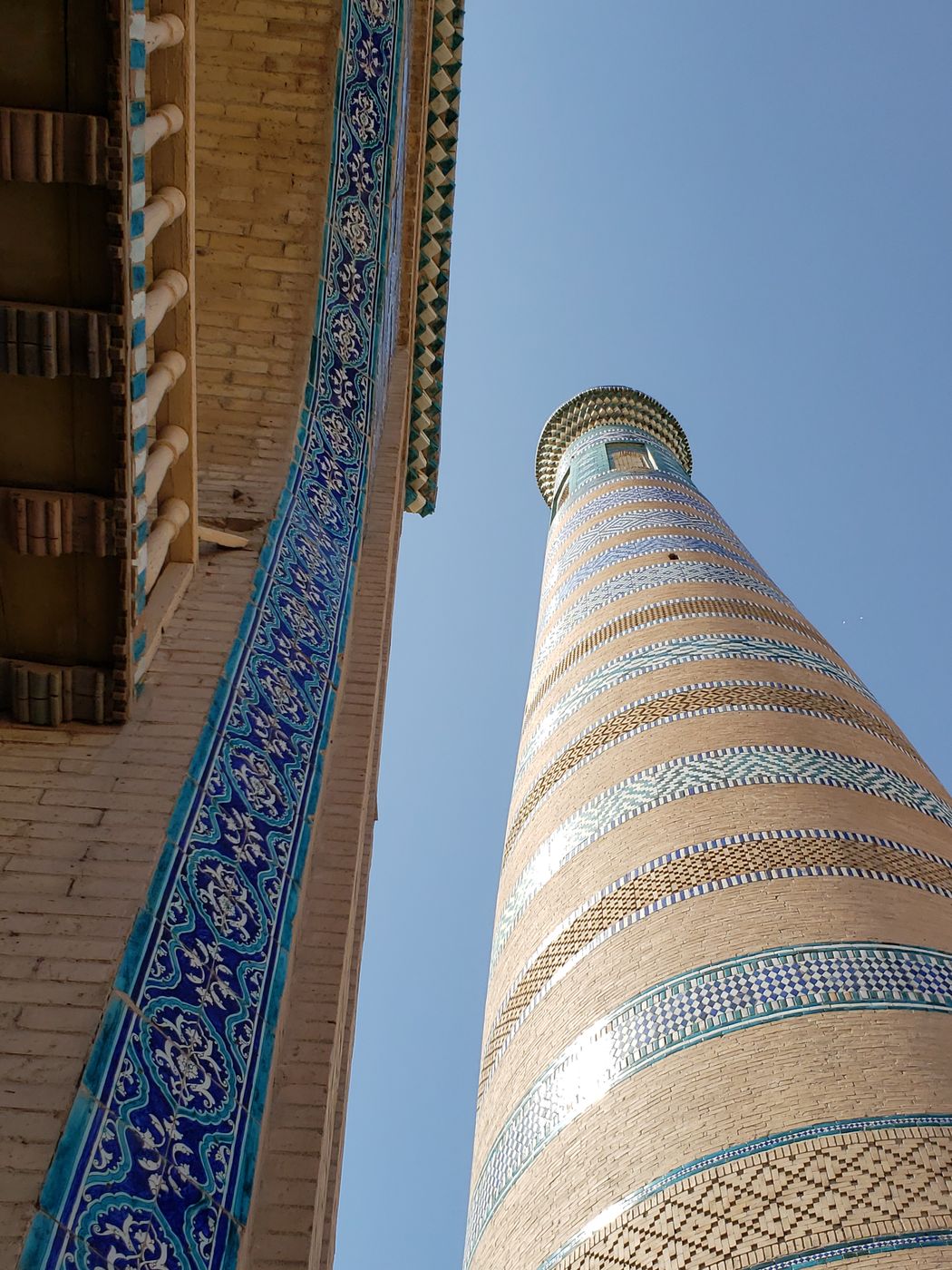 Islam Khodja Minarett, Chiva, Usbekistan, Uzbekistan