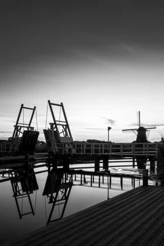 Bridge in Kinderdijk