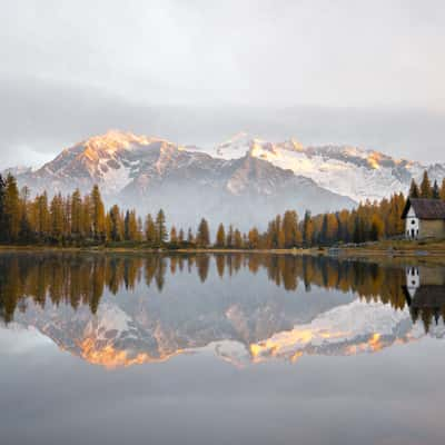 Lago di San Giuliano, Trentino, Italy