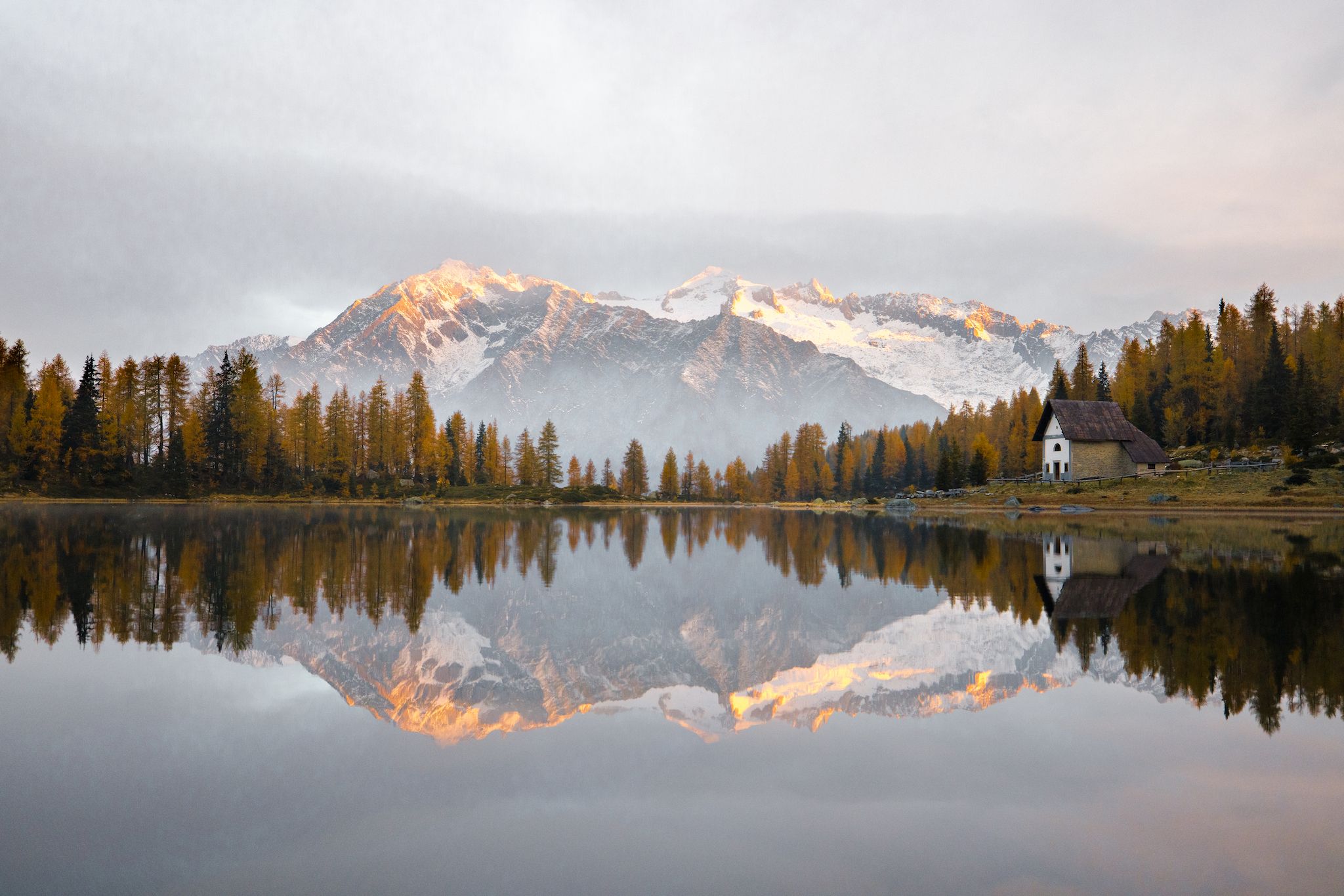 Lago di San Giuliano, Trentino, Italy