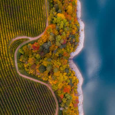 Lago di Santa Giustina, Trentino, Italy