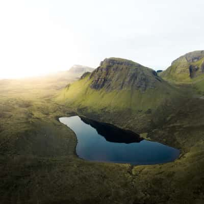 Loch Cleat at the Quiraing, United Kingdom