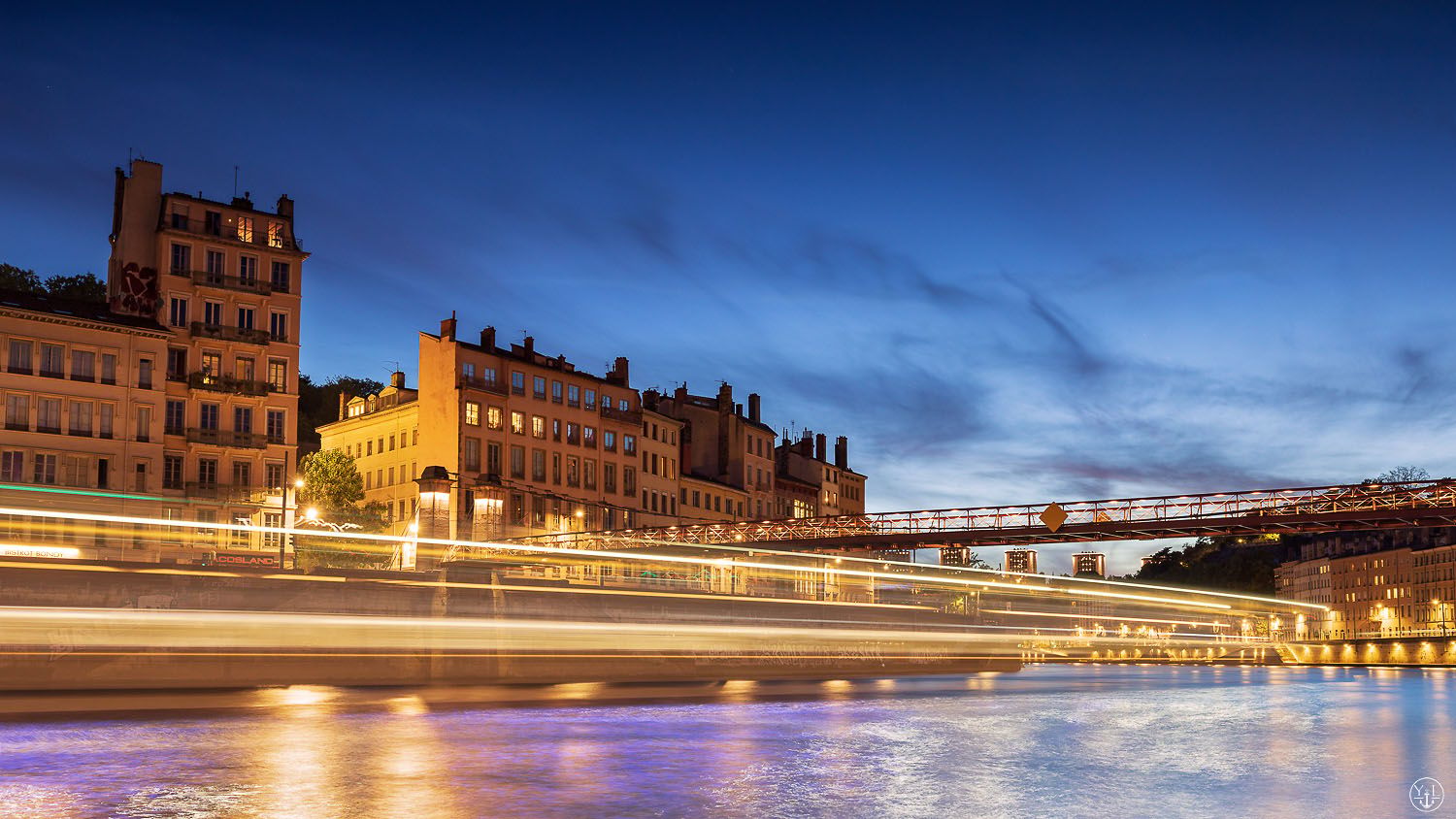 Lyon - Saône de Saint-Vincent, France