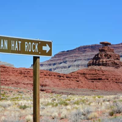 Mexican Hat Rock, USA