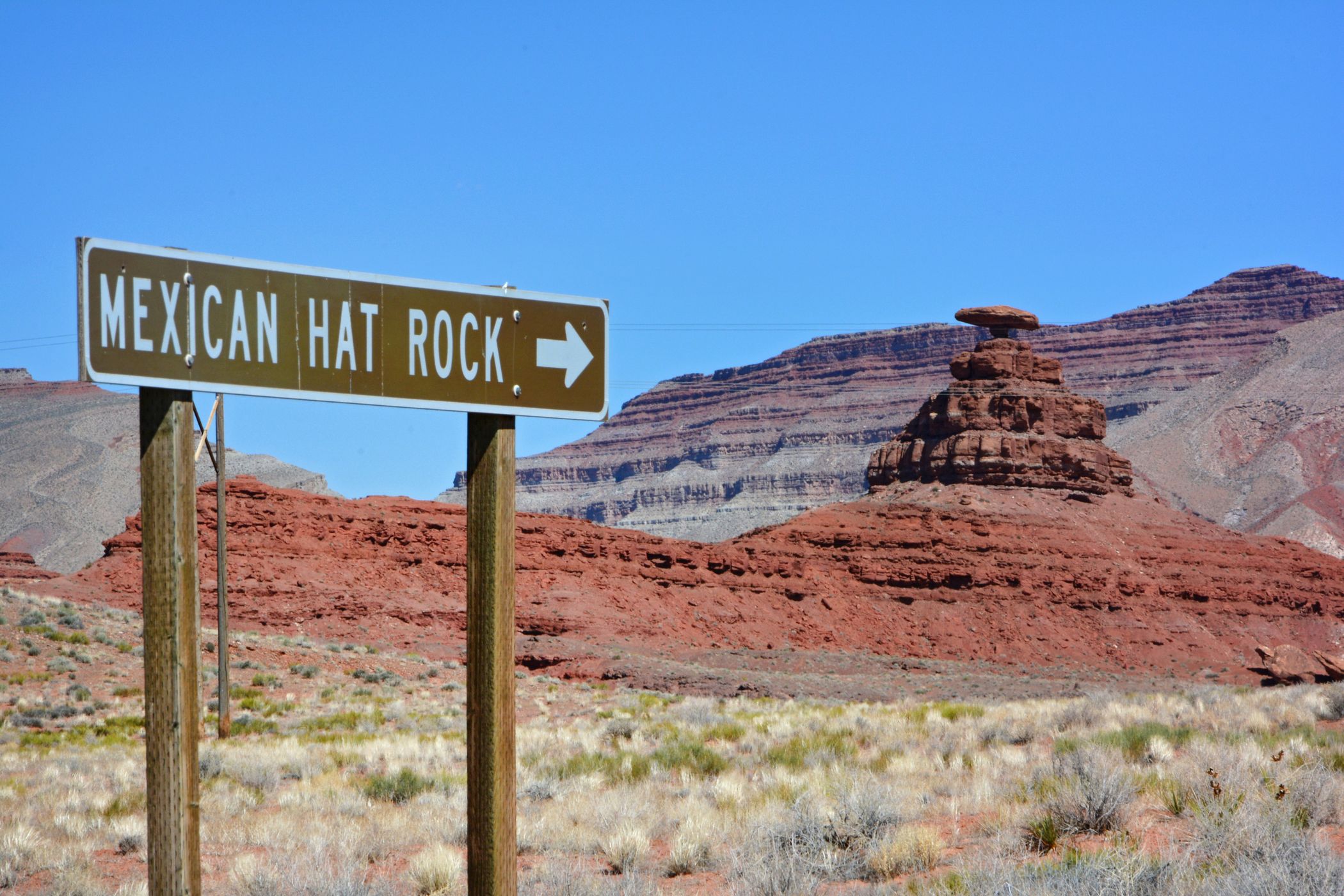 Mexican Hat Rock, USA