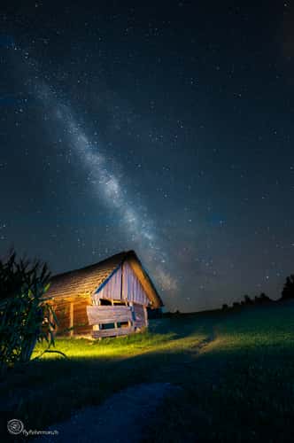 Milky way shot - Napfgebiet