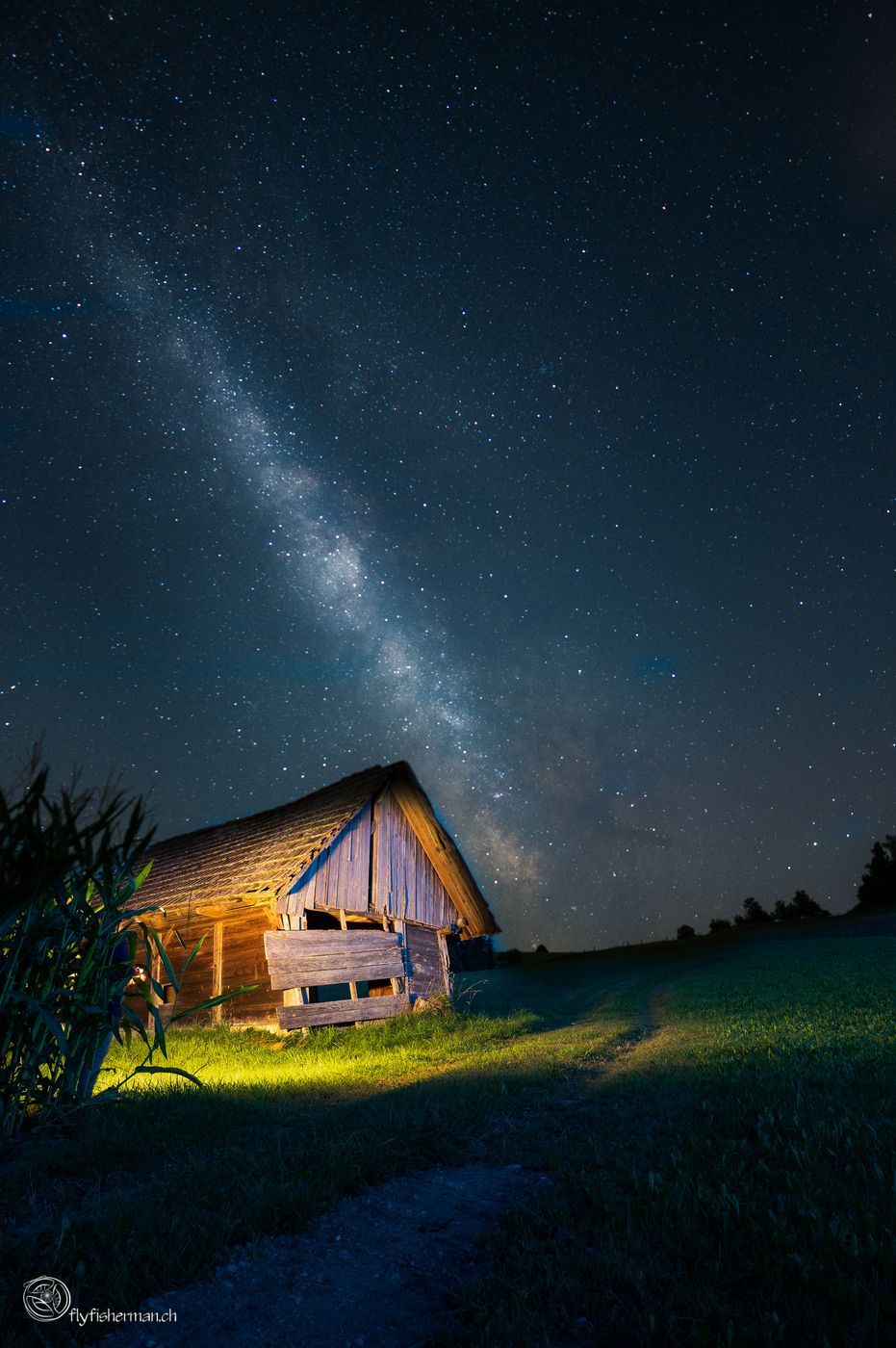 Milky way shot - Napfgebiet, Switzerland