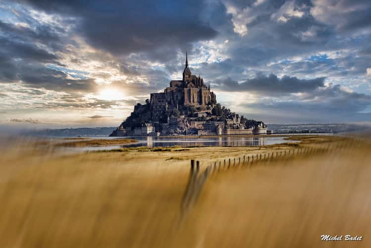 Mont Saint-Michel from Bridge