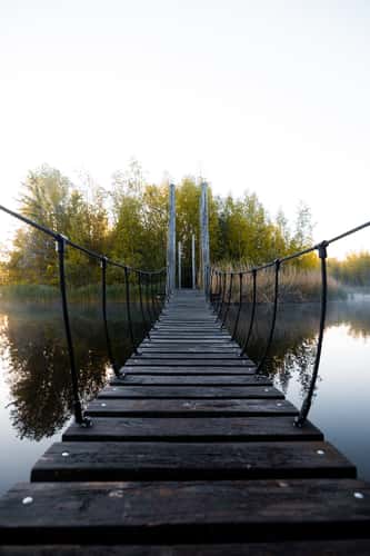 Netl Camping Suspension Bridge