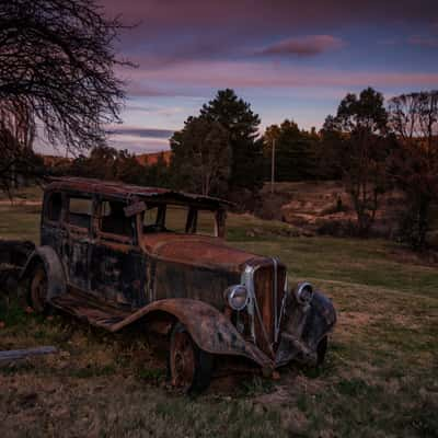 Old Car, Hill End, New South Wales, Australia