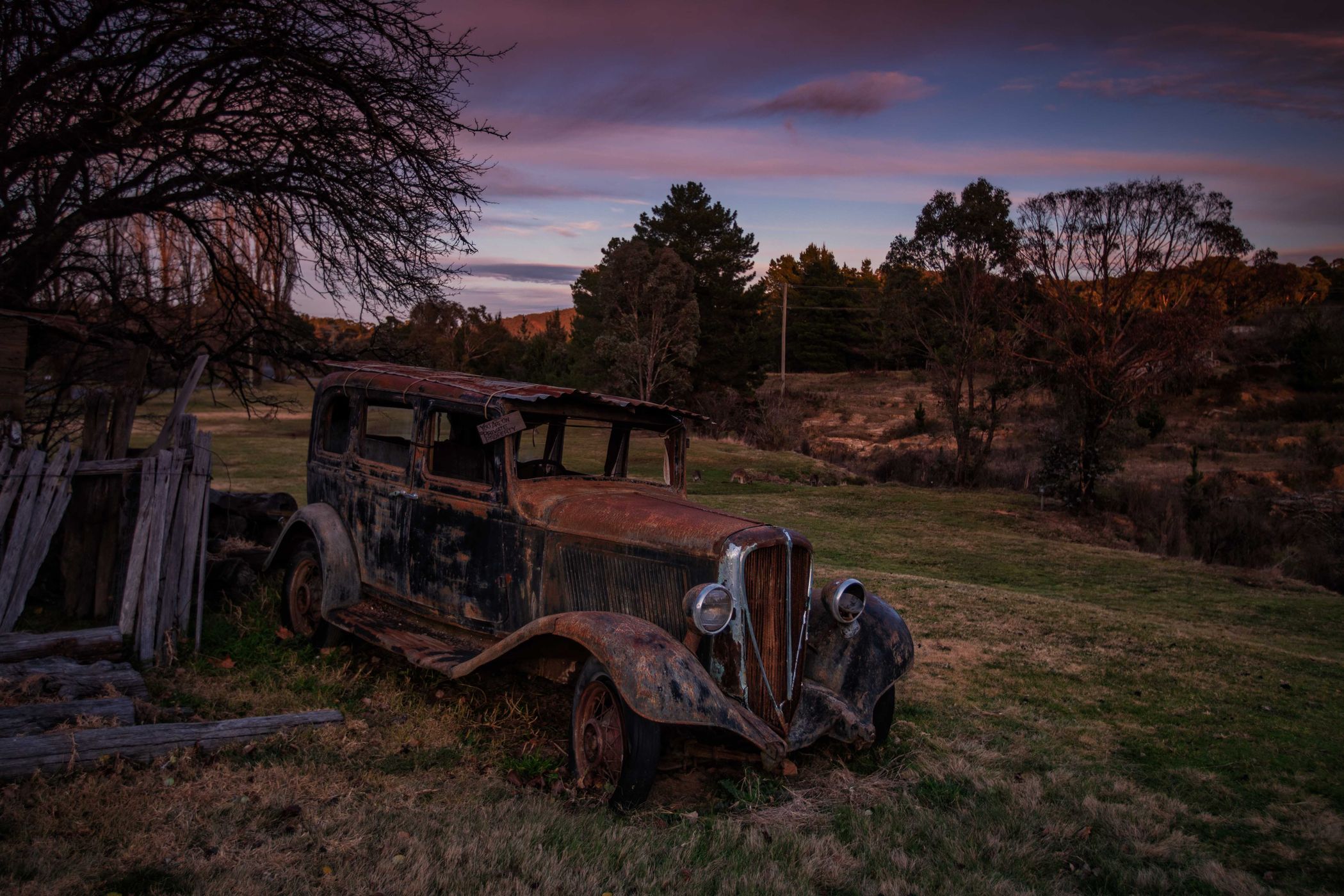 Old Car, Hill End, New South Wales, Australia
