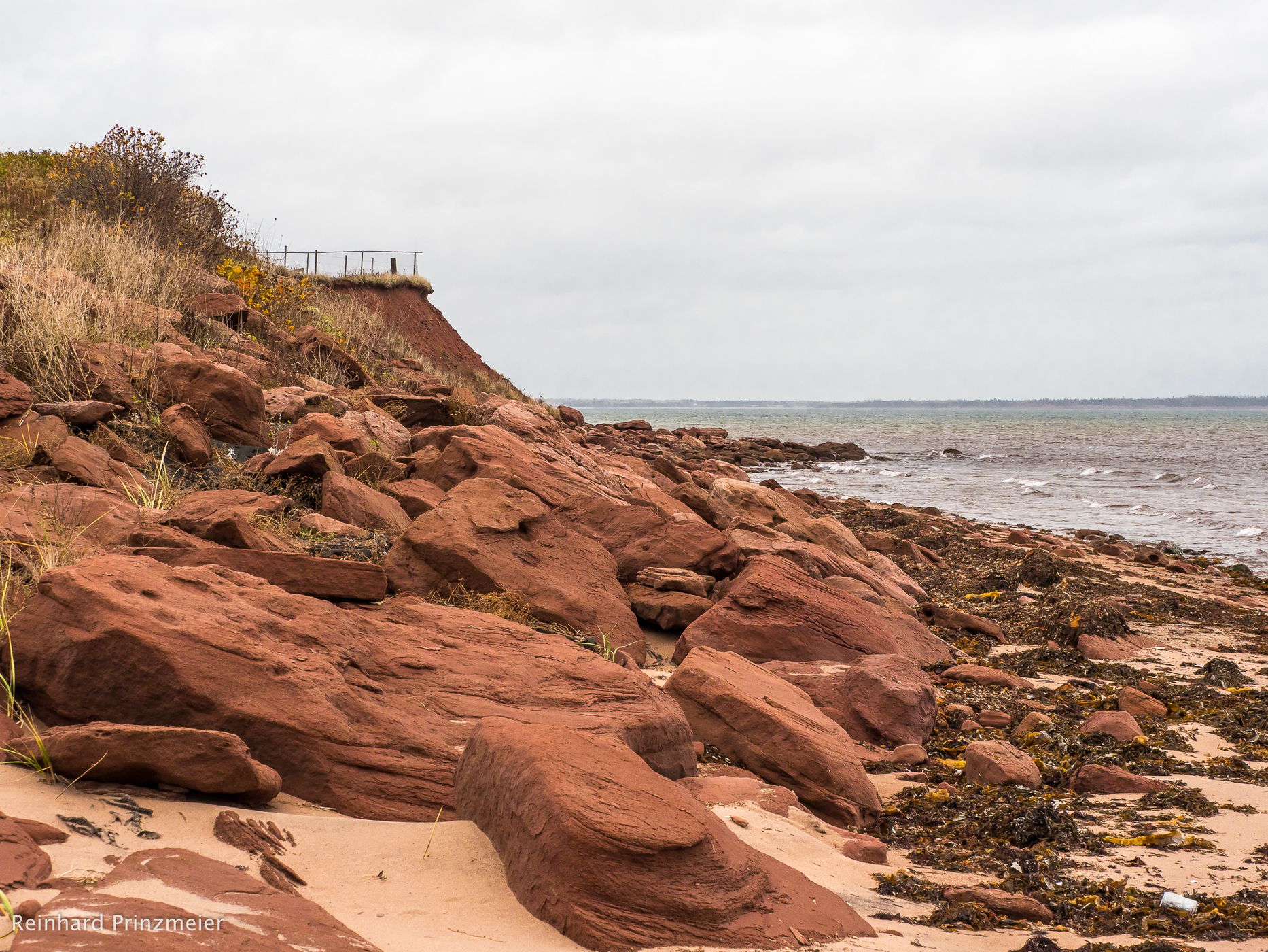 Panmure Island Lighthouse beach Prince Edward Island, Canada