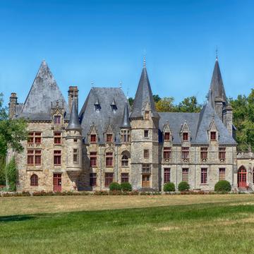 Parc and Castle of Bois Cornillé, France