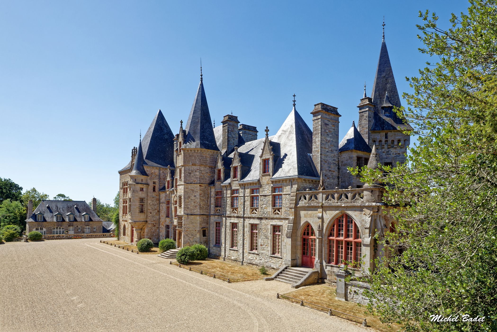 Parc and Castle of Bois Cornillé, France