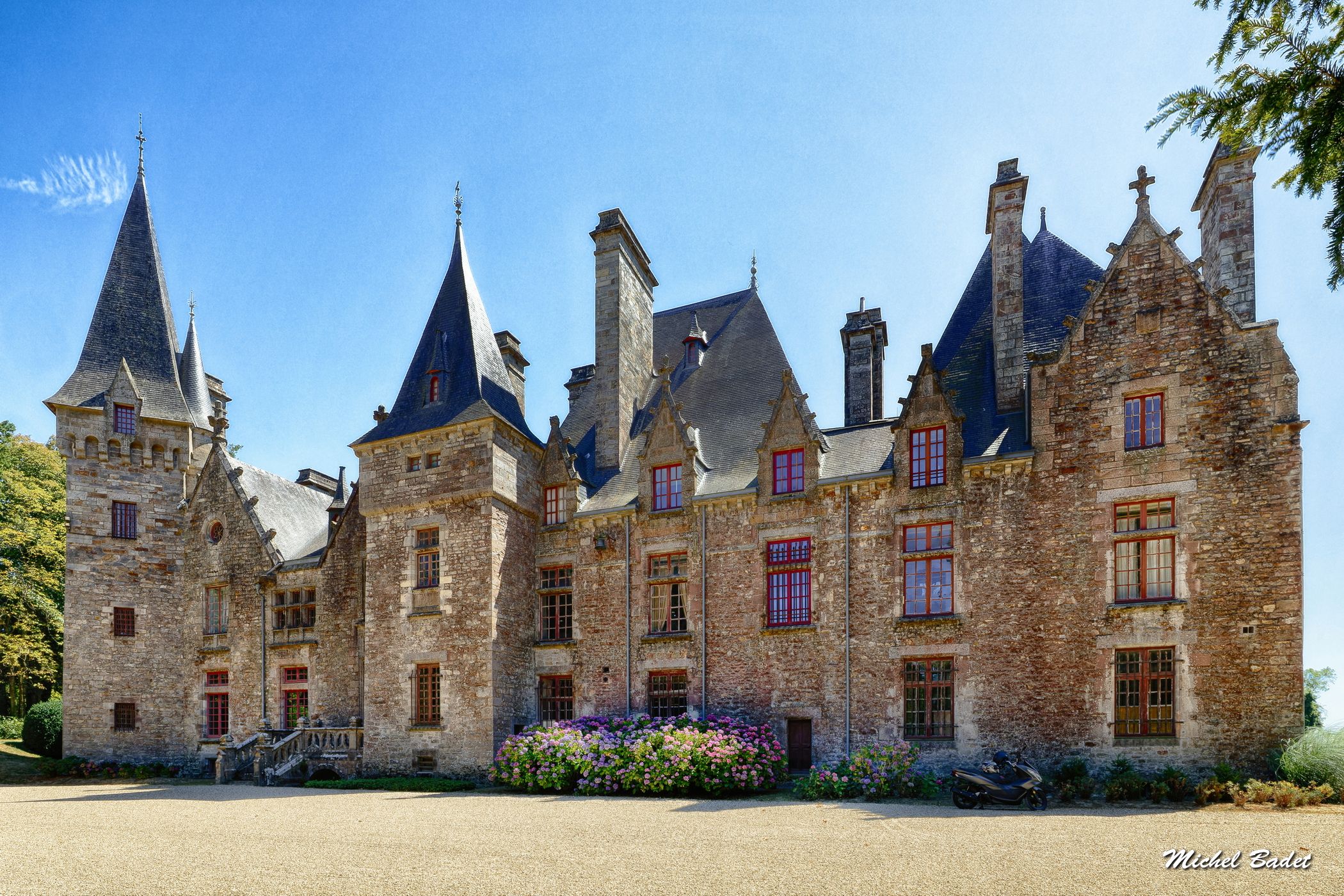 Parc and Castle of Bois Cornillé, France