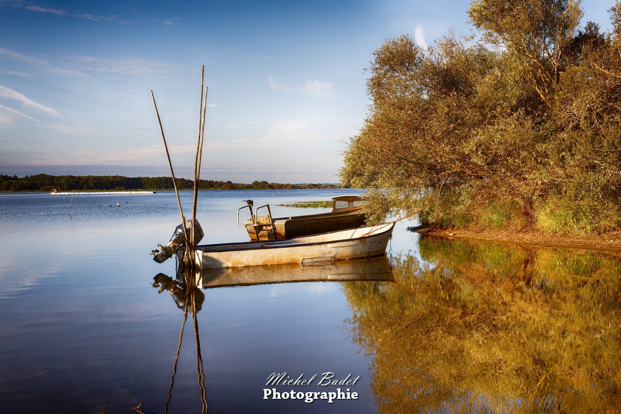 Passay summer harbour, France