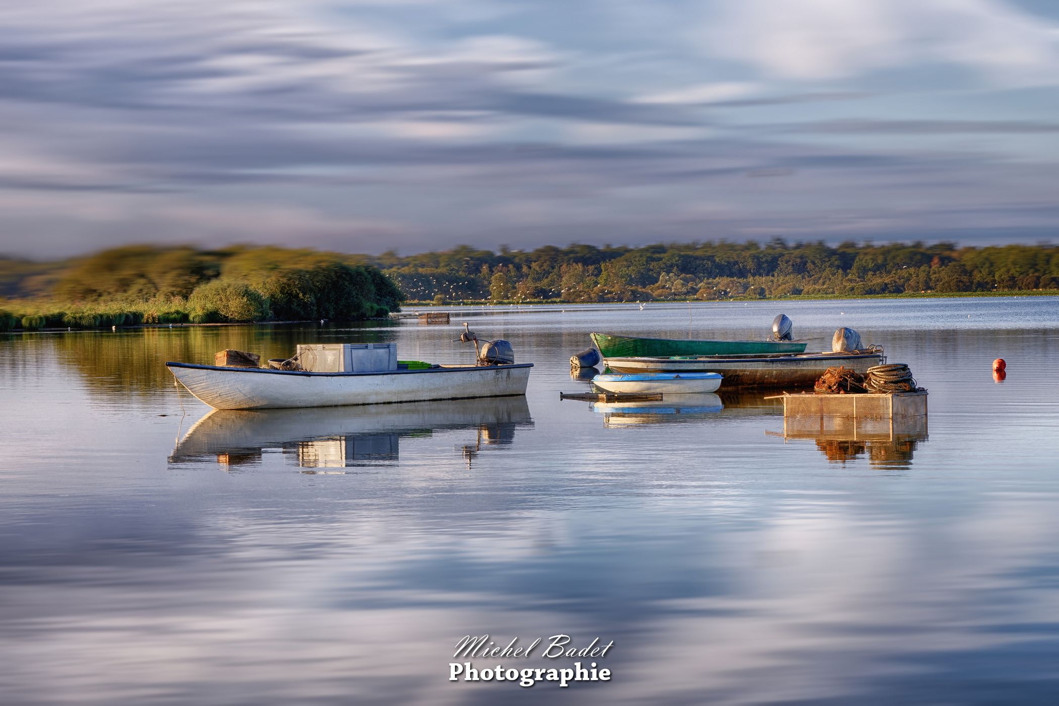 Passay summer harbour, France