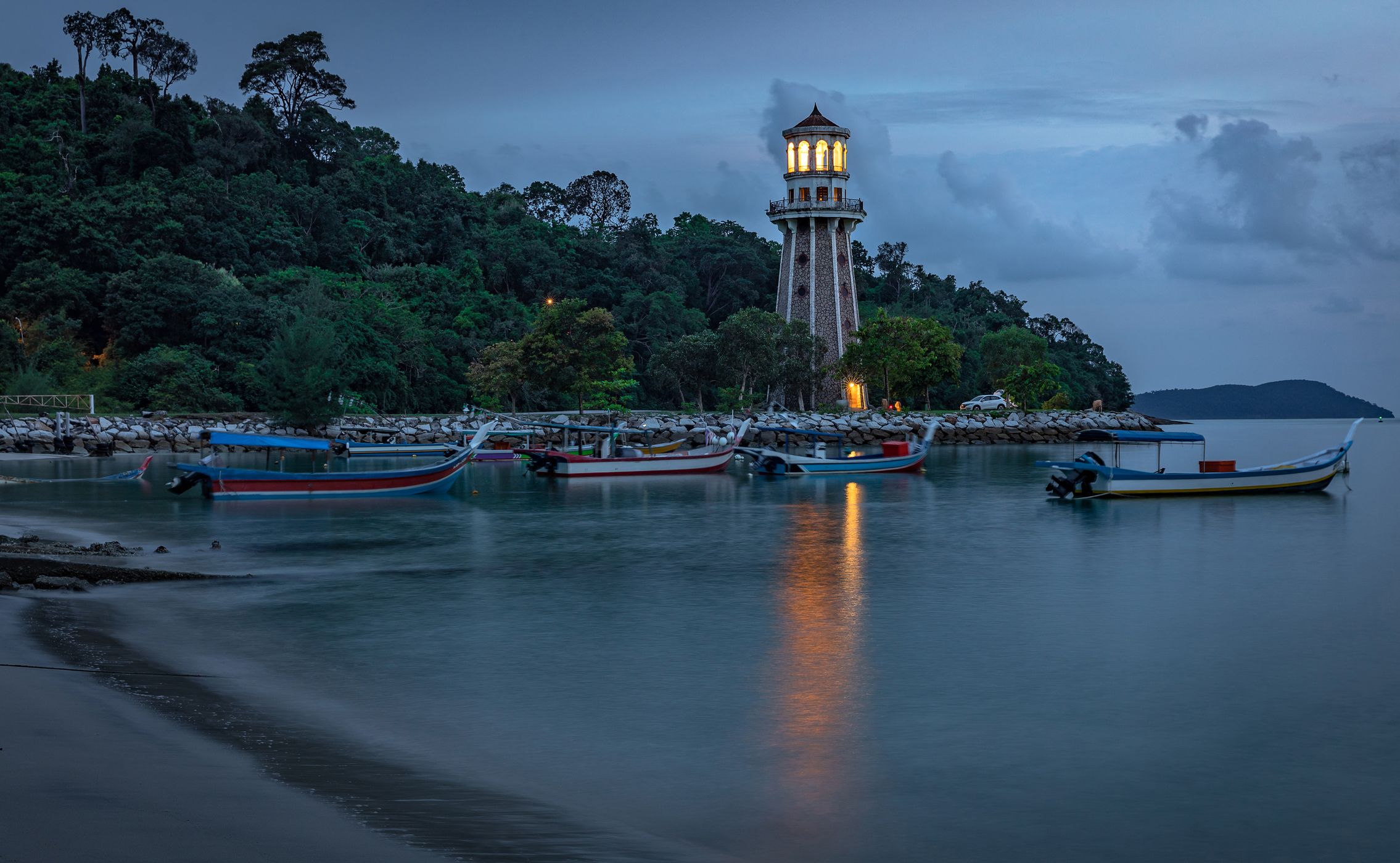 Perdana Quay Light house, Malaysia