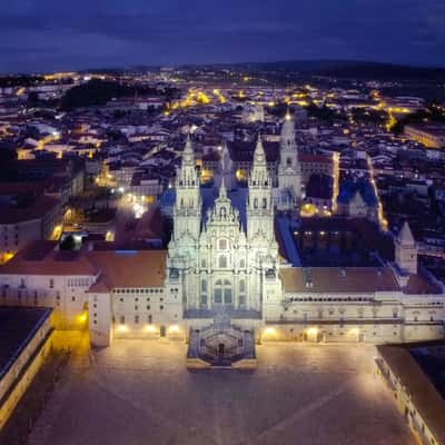 Praza do Obradoiro/ Obradoiro's Square, Spain