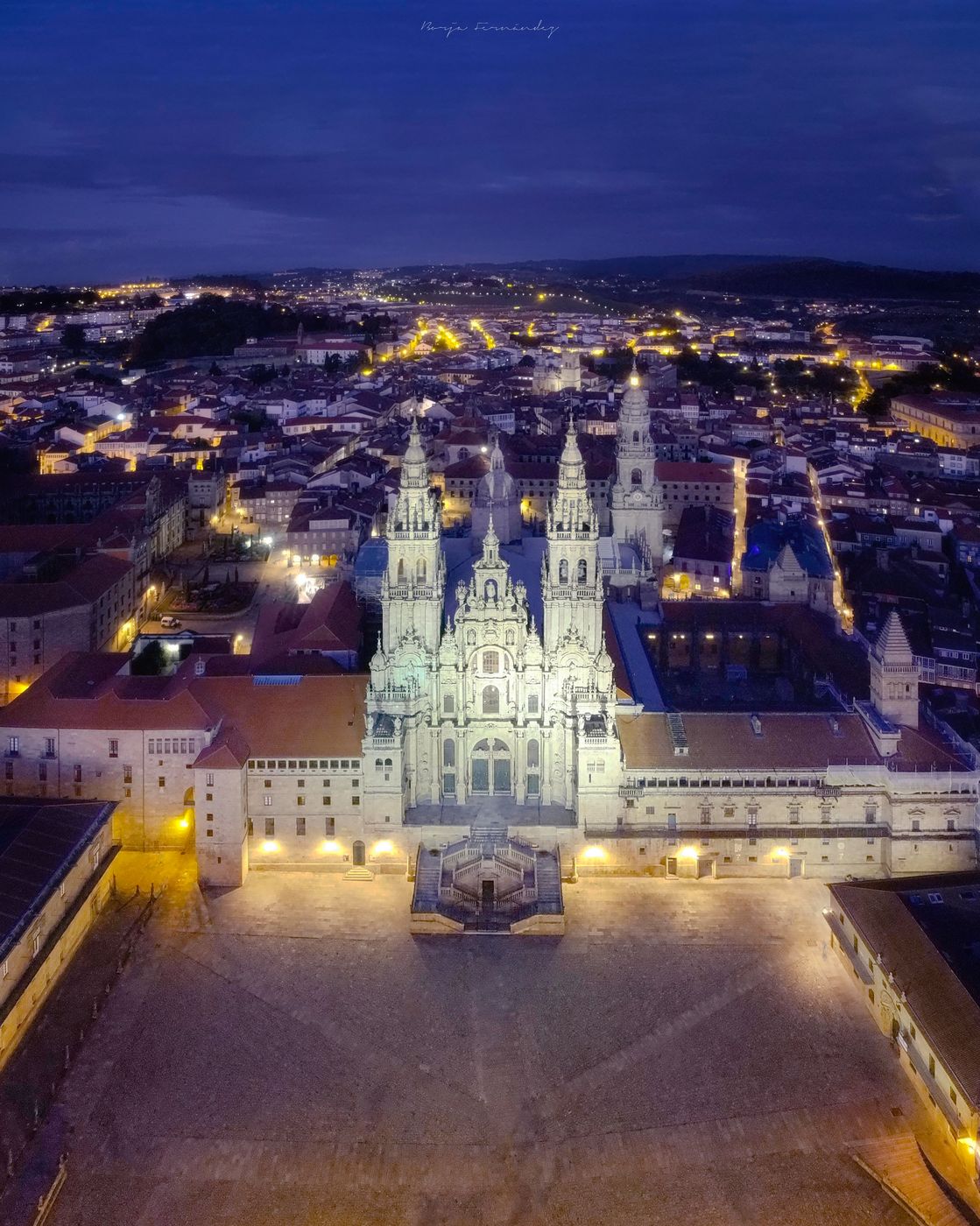 Praza do Obradoiro/ Obradoiro's Square, Spain