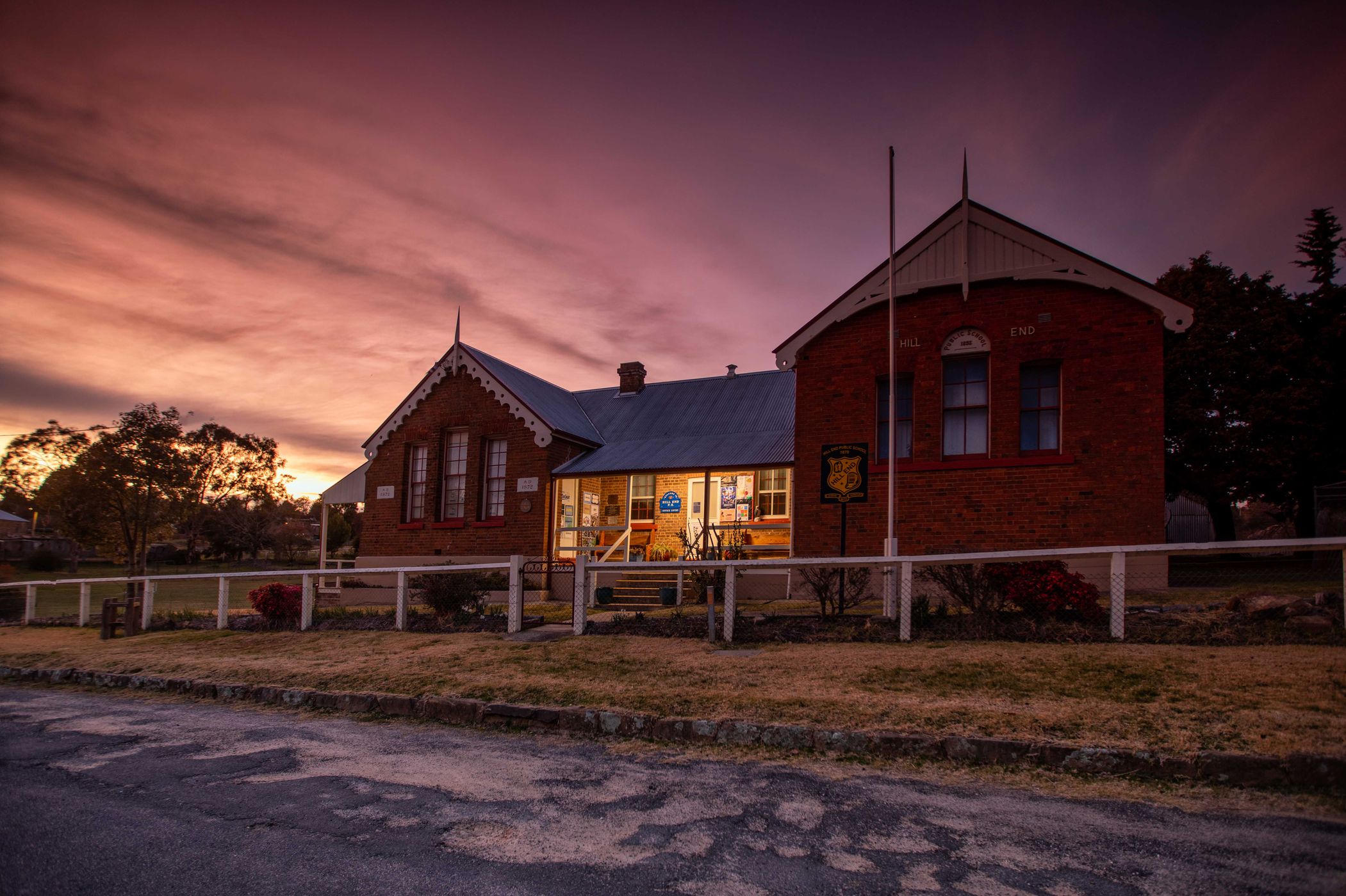 Primary School, Hill End, New South Wales, Australia