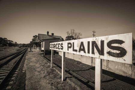 Railway station, Georges Plains, New South Wales