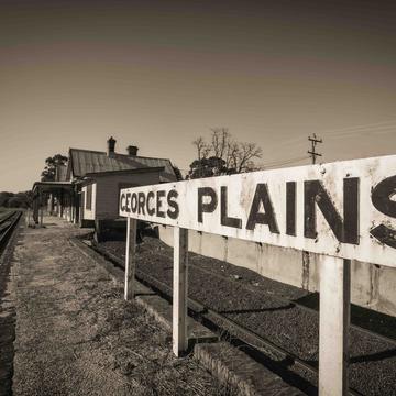 Railway station, Georges Plains, New South Wales, Australia