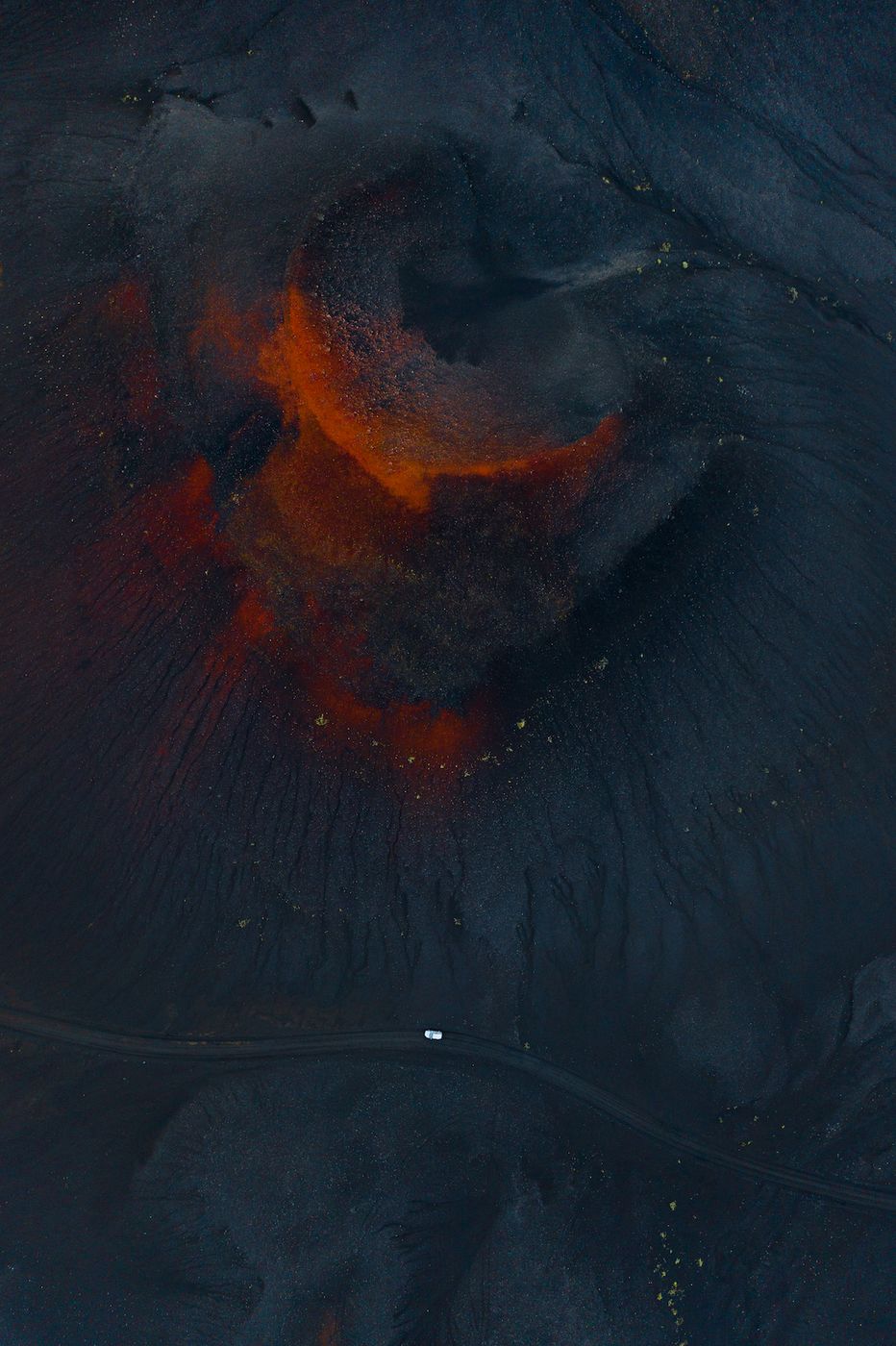 Red crater, Iceland