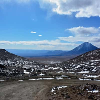 Road near Pajonales, Chile