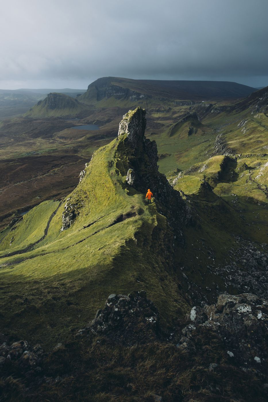Rock at the Quiraing, United Kingdom