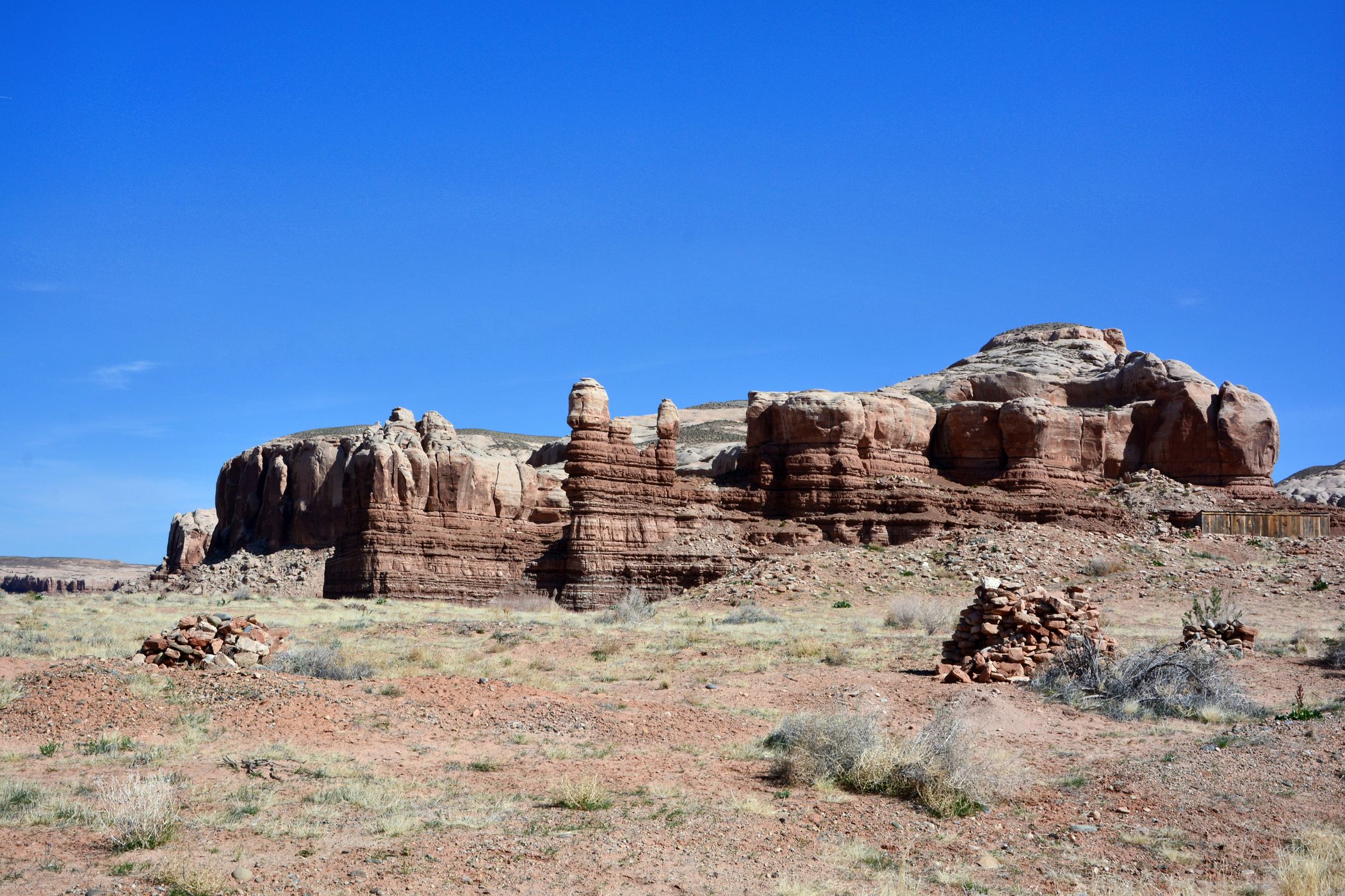 Rock Formation at Bluff, USA