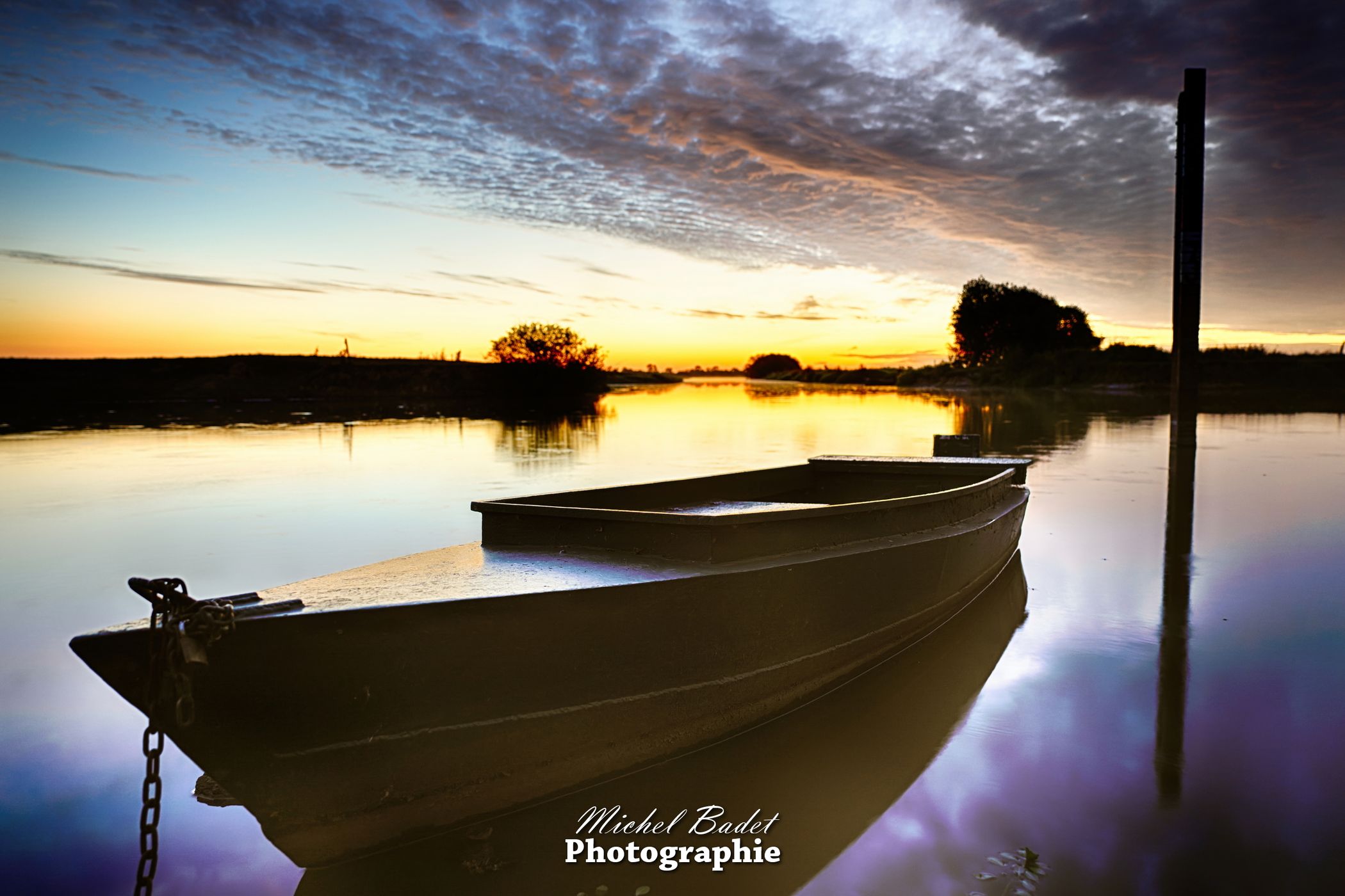 Saint-Lumine de Coutais - Canal du Grand Port, France