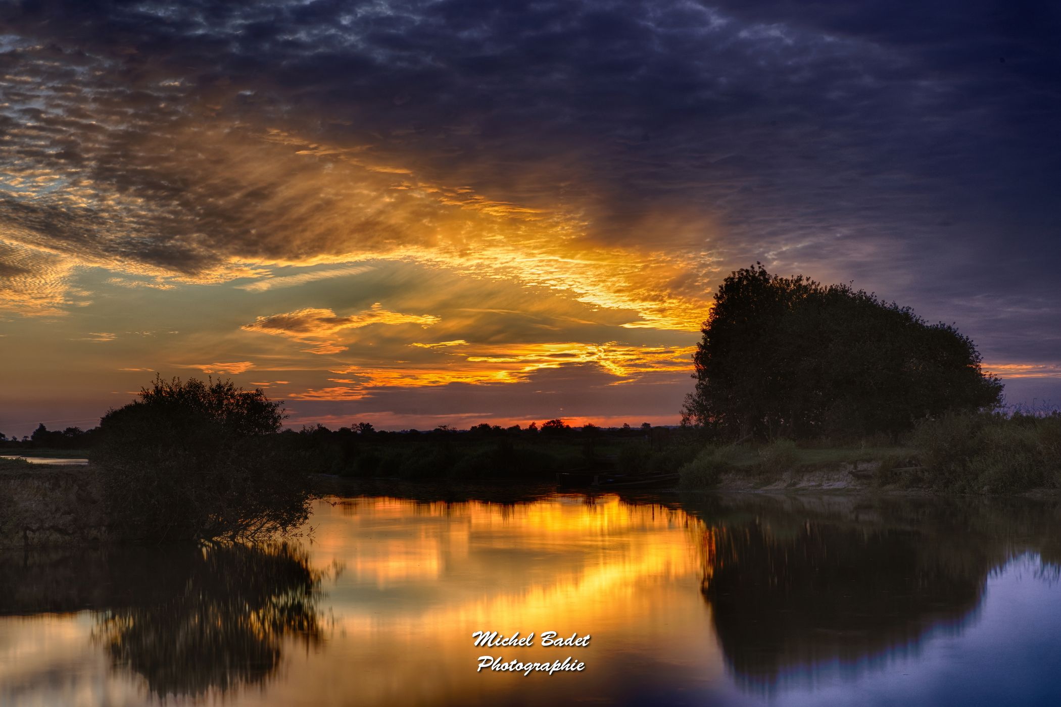 Saint-Lumine de Coutais - Canal du Grand Port, France