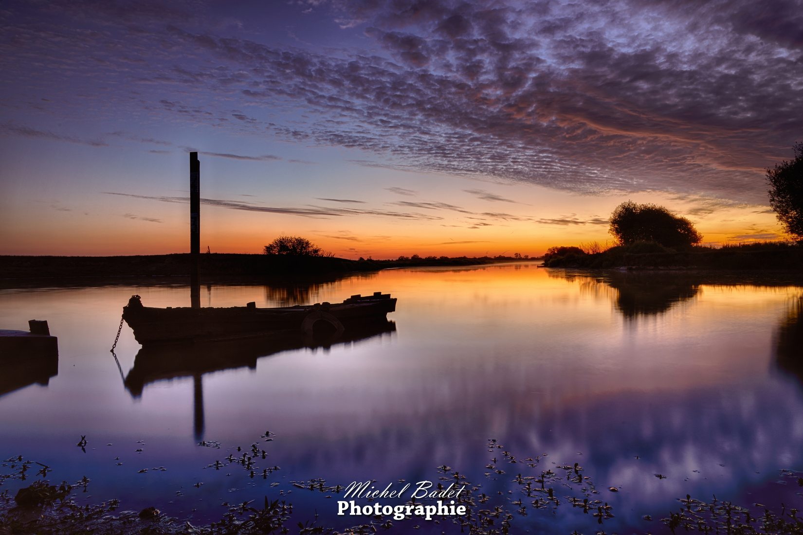 Saint-Lumine de Coutais - Canal du Grand Port, France