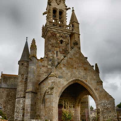 Saint Ouen church of Les Iffs, France
