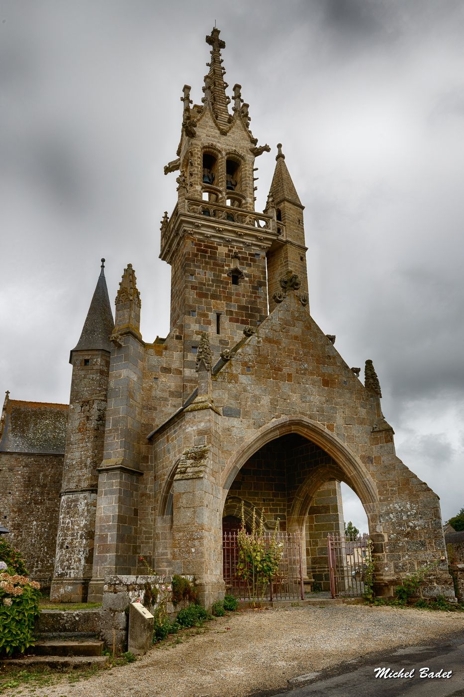 Saint Ouen church of Les Iffs, France