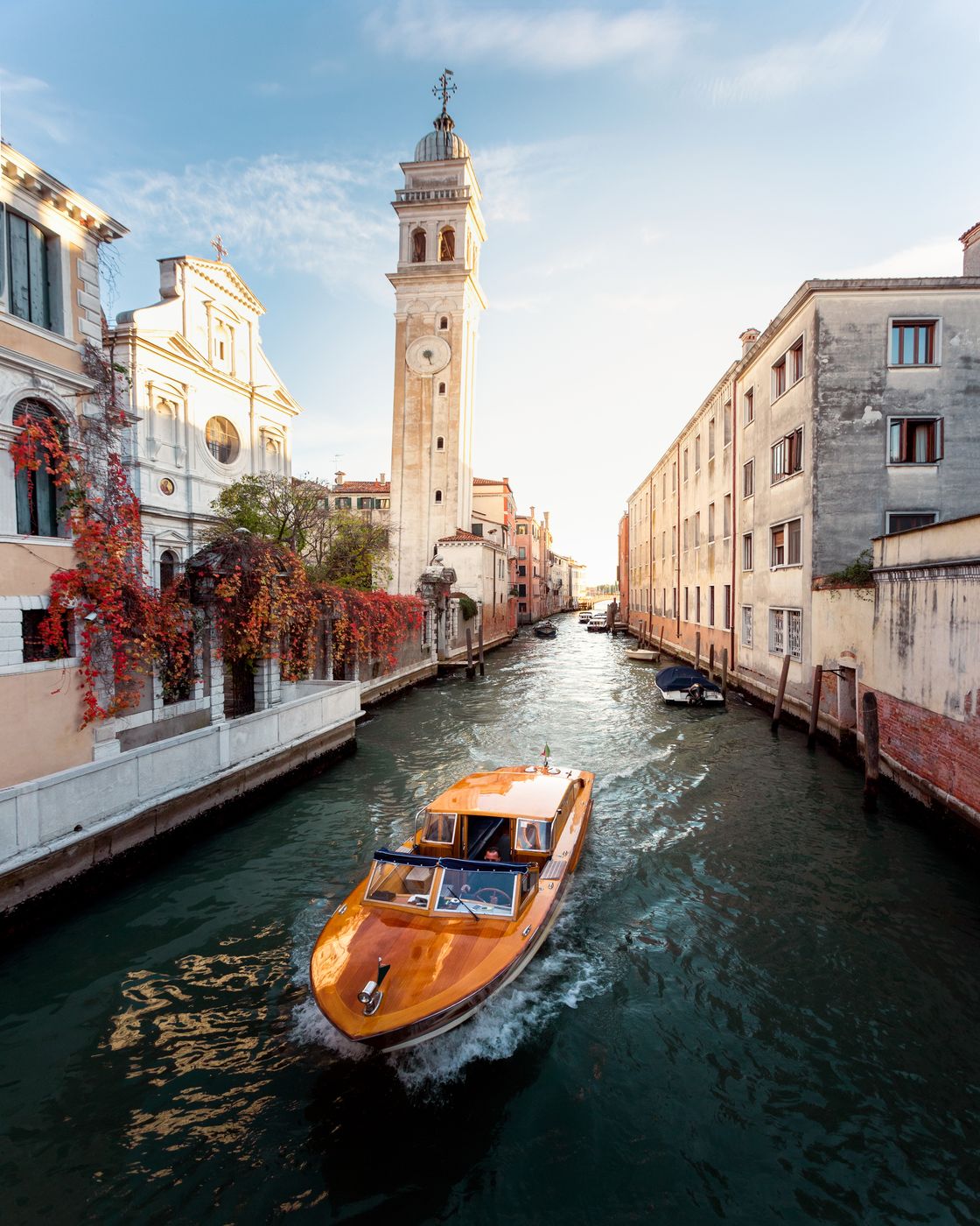 San Giorgio from a bridge, Italy