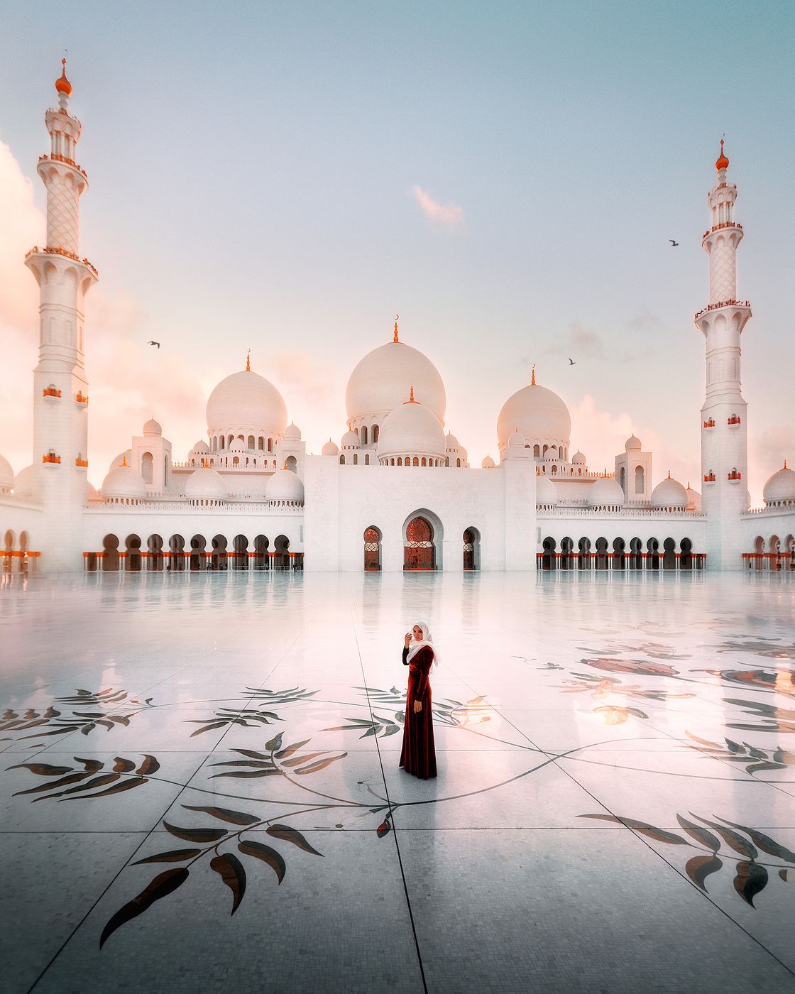 Sheikh Zayed Grand Mosque, Abu Dhabi, United Arab Emirates