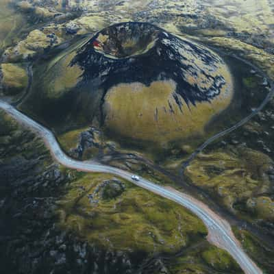 Stútur crater, Iceland