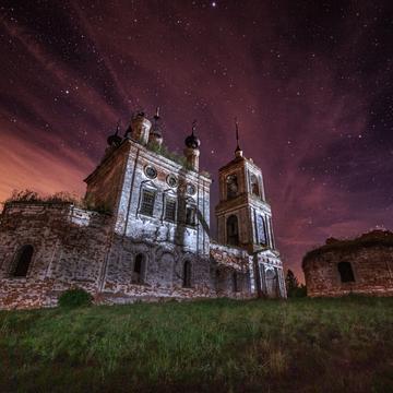 Suzdal nightscape Church, Russian Federation