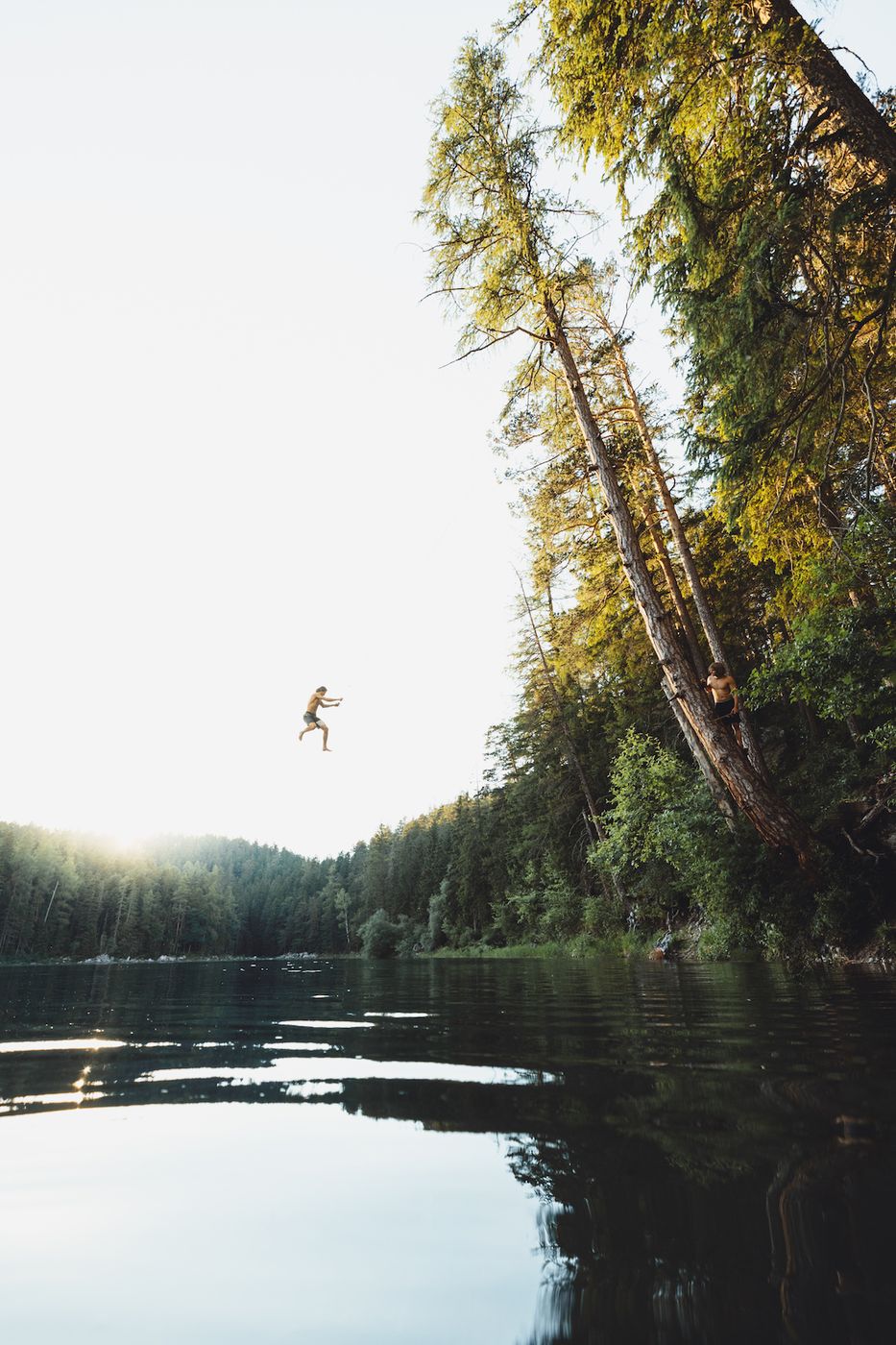 Swing at Eibsee, Germany