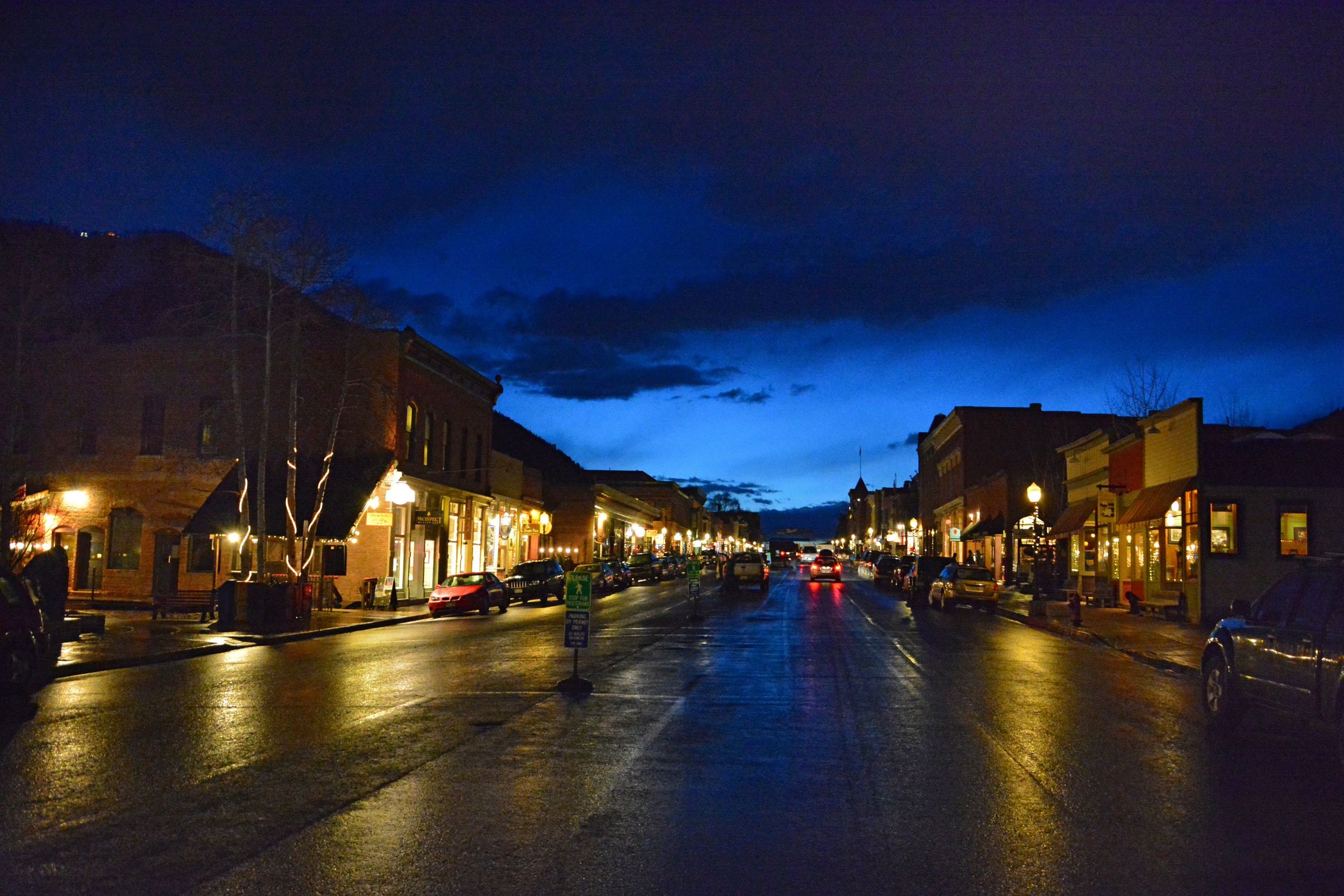 Telluride Colorado Avenue, USA
