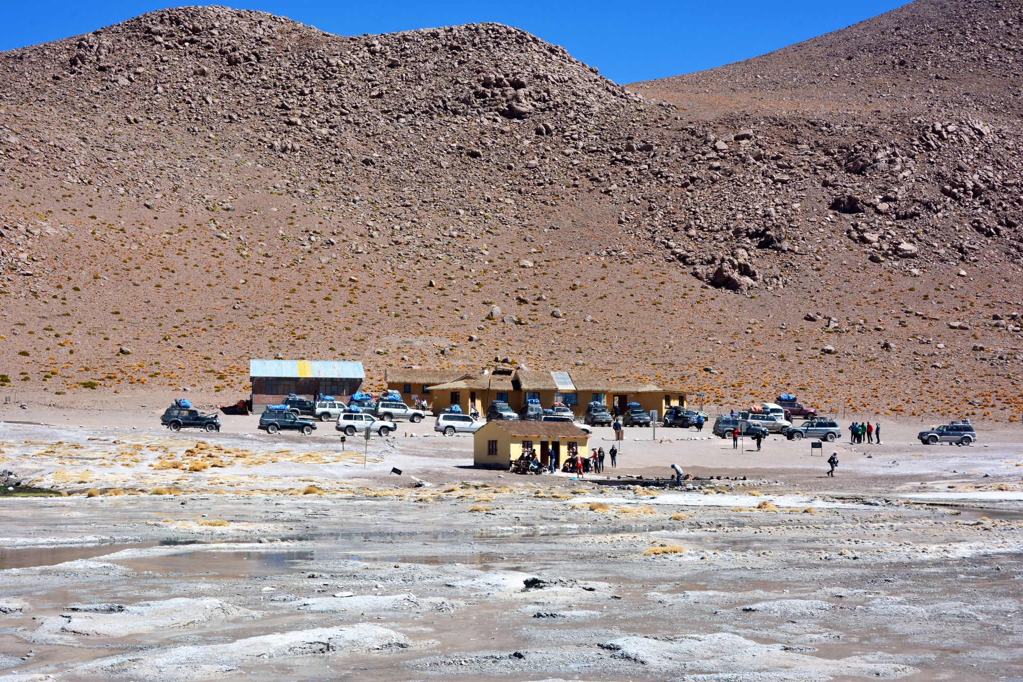 Termas de Polques, Bolivia