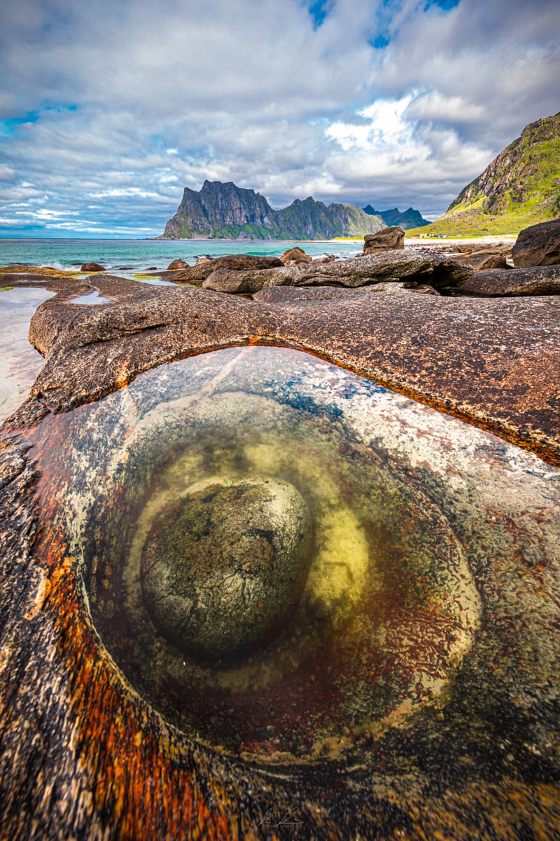 The Dragons Eye of Uttakleiv, Norway
